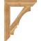 Ekena Millwork Balboa Slat Rough Sawn Bracket, Western Red Cedar, 6"W x 32"D x 40"H BKT06X32X40BOA06RWR - alternate 2